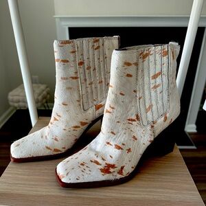 Sam Edelman Cowhide Boots - Like New